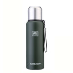304 스테인리스 스틸 보온 머그 대용량 스포츠 물컵 야외 여행용 포트, 500ml, 750ml, 1000ml, 1500ml