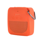 방낙하 실리콘 오디오 수납 보호 커버 Bose Soundlink Micro용, 실리콘 케이스 오렌지, 실리콘 케이스 다크 그레이