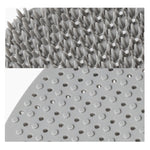 2개 다기능 실리콘 청소 브러시 기름기 없는 주방 청소 스크러빙 패드, 허니버드 레드, 대나무 그린, 소나무 그레이