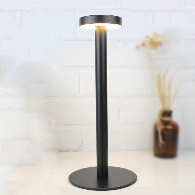 BC965 학생용 눈 보호 USB 방수 LED 테이블 램프 침대 옆 바 테이블 램프, 블랙, 화이트 수납, 잉크 대리석 패턴