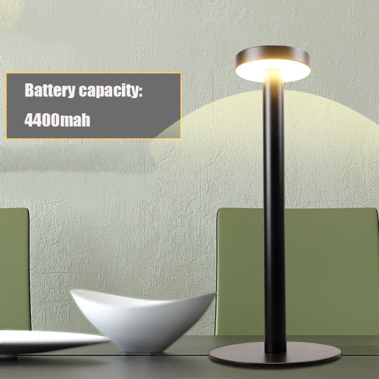 BC965 학생용 눈 보호 USB 방수 LED 테이블 램프 침대 옆 바 테이블 램프, 블랙, 화이트 수납, 잉크 대리석 패턴