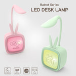 2개 세트 귀여운 반려동물 USB 테이블 램프 에너지 절약 눈 보호 LED 침실 기숙사 야간 조명, 랜덤 색상 배송, 토끼, 귀여운 곰, 새끼 사슴, 아치
