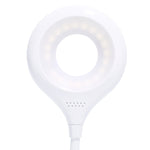 Deli 4326 3단계 조절 링 USB 충전 데스크 램프 펜 홀더 포함