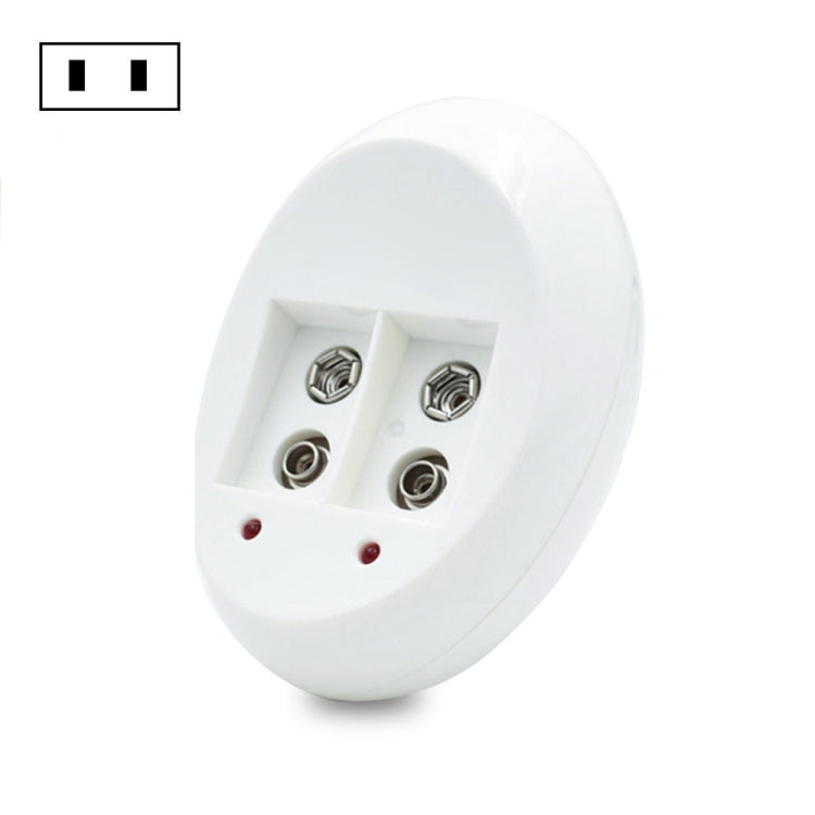 9V L-이온 충전식 배터리 6F22 9V 리튬 배터리 충전기, 미국 플러그, 유럽 플러그