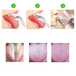 혀 클리너 구취 제거 스테인리스 청소 브러시 혀 스크레이퍼 + 2개 세트 (로즈 골드), 혀 스크레이퍼 + 2개 세트 (실버), 혀 스크레이퍼 + 2개 세트 (로즈 골드)