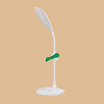 WS-8010 LED 팬 데스크 램프 침대 옆 데스크 USB 접이식 데스크 램프, 물방울, 링, 펜 홀더 화이트 팬 블레이드, 펜 홀더 옐로우 팬 블레이드, 펜 홀더 블루 팬 블레이드, 펜 홀더 그린 팬 블레이드