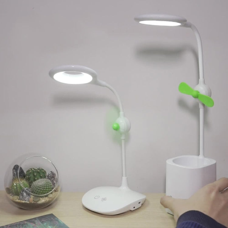 WS-8010 LED 팬 데스크 램프 침대 옆 데스크 USB 접이식 데스크 램프, 물방울, 링, 펜 홀더 화이트 팬 블레이드, 펜 홀더 옐로우 팬 블레이드, 펜 홀더 블루 팬 블레이드, 펜 홀더 그린 팬 블레이드