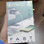 18W PD + QC 3.0 고속 충전 여행용 충전기 전원 어댑터 LED 표시 기능 포함, EU 플러그 블랙, US 플러그 블랙, UK 플러그 블랙, EU 플러그 화이트, US 플러그 화이트, UK 플러그 화이트