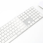 T17606 컴퓨터 키보드 필름 투명 TPU 나노 롱 키보드 보호 필름, iMac 2017 매직 키보드용 (숫자 모델 포함)