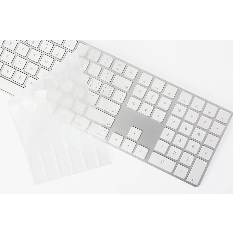 T17606 컴퓨터 키보드 필름 투명 TPU 나노 롱 키보드 보호 필름, iMac 2017 매직 키보드용 (숫자 모델 포함)