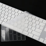 T17606 컴퓨터 키보드 필름 투명 TPU 나노 롱 키보드 보호 필름, iMac 2017 매직 키보드용 (숫자 모델 포함)