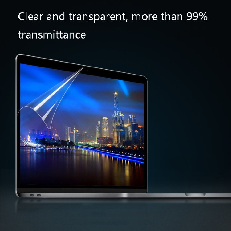 0.12mm 4H HD 반투명 PET 노트북 화면 보호 필름, MacBook Air 11.6인치 A1465 / A1370용, MacBook Retina 12인치 A1534용, MacBook Pro 13.3인치 A1708 / A1706 / A1989 / A2159용, MacBook Air 13.3인치 A1466 / A1369용