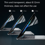 0.12mm 4H HD 반투명 PET 노트북 화면 보호 필름, MacBook Air 11.6인치 A1465 / A1370용, MacBook Retina 12인치 A1534용, MacBook Pro 13.3인치 A1708 / A1706 / A1989 / A2159용, MacBook Air 13.3인치 A1466 / A1369용