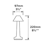 JB-TD001 LED 터치 테이블 램프 카페 레스토랑 장식 야간 조명, USB, 유럽 플러그, 영국 플러그, 호주 플러그