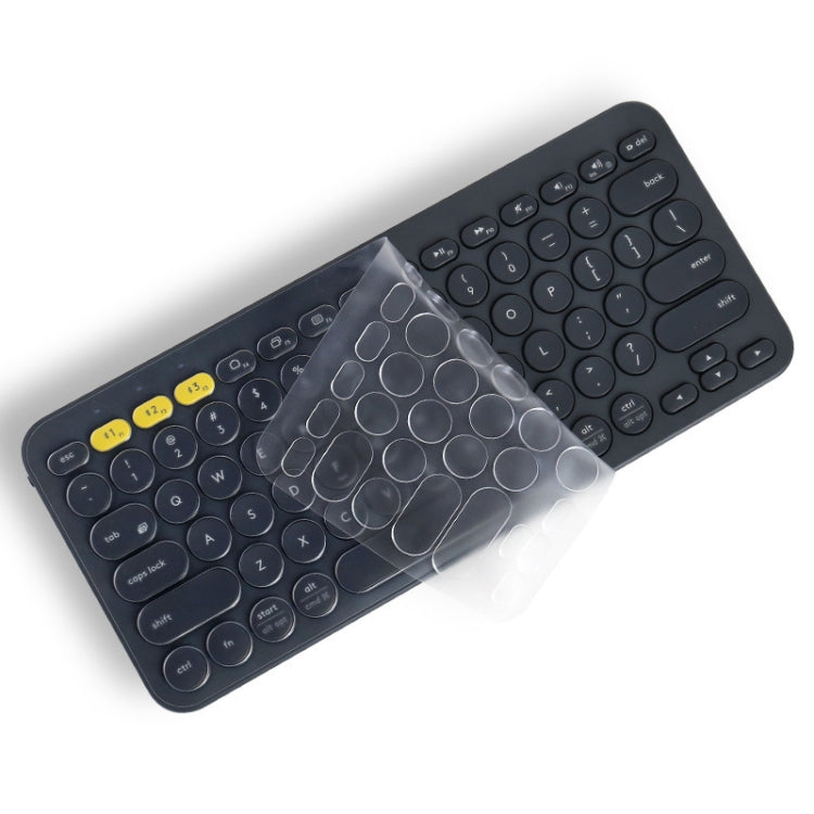 JRC T20703 노트북 키보드 필름 무선 블루투스 키보드 투명 필름 로지텍 K380용