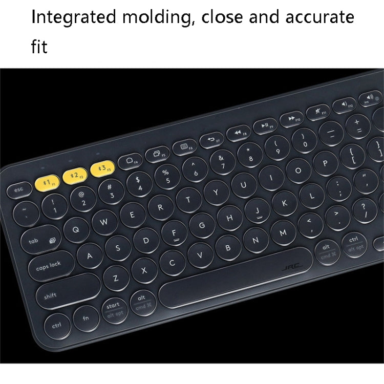 JRC T20703 노트북 키보드 필름 무선 블루투스 키보드 투명 필름 로지텍 K380용