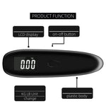 50kg/0.05kg 수하물 저울 휴대용 수하물 저울 특급 소포 저울 손잡이 전자 저울, 50kg x 0.05kg