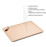 JRC 노트북 필름 컴퓨터 상단 케이스 본체 보호 스티커, MacBook Air 11.6인치 A1370 / A1465용, MacBook Air 13.3인치 A1466 (2012 - 2017)용, MacBook Pro Retina 13.3인치 A1425 / A1502용, MacBook Pro Retina 15.4인치 A1398용