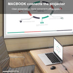 BYL-2011 4-in-1 USB-C / Type-C to 4K HDMI + USB 3.0 + USB 2.0 + PD USB-C / Type-C 충전 포트 다기능 허브 도킹 스테이션, 4-in-1