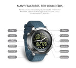 NX02 스포츠 스마트워치 IP67 방수 지원 트래커 칼로리 만보계 스마트워치 스톱워치 통화 SMS 알림