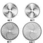 0.4CM Alloy Saw Blades For Lawn Mowers Brush Cutter Blades, 40 Tooth, 60 Tooth, 80 Tooth