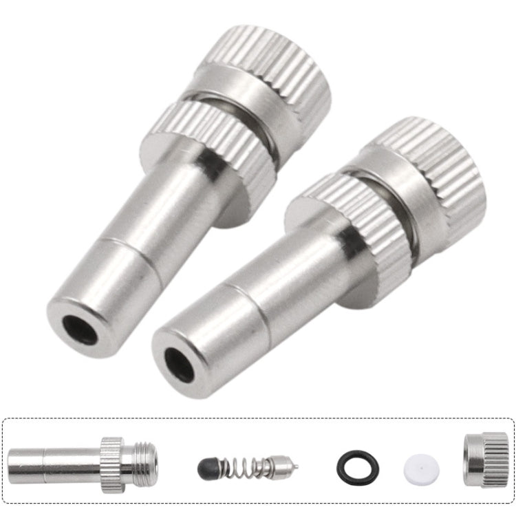 Humidifying And Dedusting Cooling Atomizing Sprinkler Quick-Plug Fog Misting Nozzle, 0.15mm, 0.2mm, 0.3mm, 0.4mm, 0.6mm, 0.7mm, 0.8mm