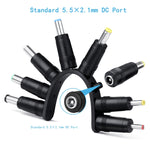 DC 전원 코드 USB 다기능 교체 플러그 USB 충전 케이블, 8 in 1, 11 in 1