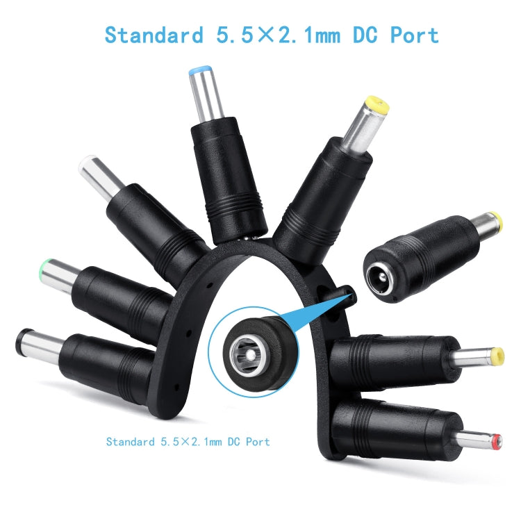 DC 전원 코드 USB 다기능 교체 플러그 USB 충전 케이블, 8 in 1, 11 in 1