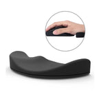 Silicone Wrist Support Mouse Pad Mobile Palm Rest Office Hand Rest Right Hand Version, Black Right Hand