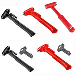 Car Safety Life-Saving Hammer Car Emergency Multifunctional Window Breaker, Upgraded Black, Upgraded Red, Ordinary Red, Deluxed Black With Fixed Rack, Deluxed Red With Fixed Rack, Deluxed Silver 3 in 1