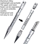 Umbrella Rope Needle Marlin Spike Bracelet DIY Weaving Tool, Specification:, 4 PCS / Set Black, 4 PCS / Set Silver, 5 PCS / Set Black, 5 PCS / Set Silver, 6 PCS / Set Black, 6 PCS / Set Silver, 7 PCS / Set Black, 7 PCS / Set Silver, 9 PCS / Set Black  ...