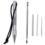 Umbrella Rope Needle Marlin Spike Bracelet DIY Weaving Tool, Specification:, 4 PCS / Set Black, 4 PCS / Set Silver, 5 PCS / Set Black, 5 PCS / Set Silver, 6 PCS / Set Black, 6 PCS / Set Silver, 7 PCS / Set Black, 7 PCS / Set Silver, 9 PCS / Set Black  ...