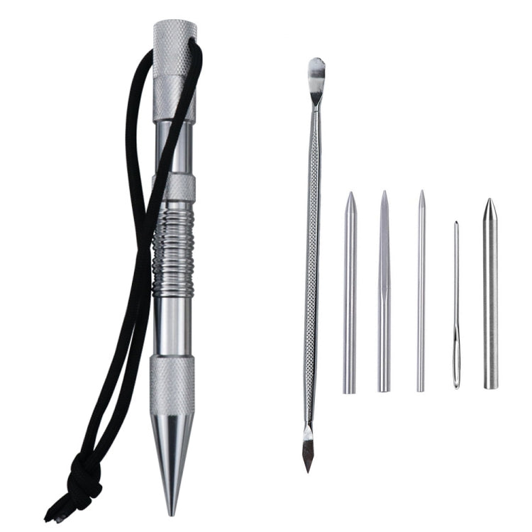 Umbrella Rope Needle Marlin Spike Bracelet DIY Weaving Tool, Specification:, 4 PCS / Set Black, 4 PCS / Set Silver, 5 PCS / Set Black, 5 PCS / Set Silver, 6 PCS / Set Black, 6 PCS / Set Silver, 7 PCS / Set Black, 7 PCS / Set Silver, 9 PCS / Set Black  ...
