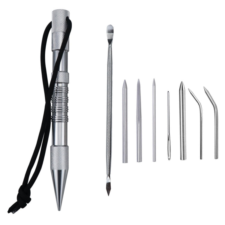 Umbrella Rope Needle Marlin Spike Bracelet DIY Weaving Tool, Specification:, 4 PCS / Set Black, 4 PCS / Set Silver, 5 PCS / Set Black, 5 PCS / Set Silver, 6 PCS / Set Black, 6 PCS / Set Silver, 7 PCS / Set Black, 7 PCS / Set Silver, 9 PCS / Set Black  ...