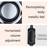 YEEZE A1 멀티미디어 USB2.0 데스크탑 스피커 미니 컴퓨터 노트북 스피커, 화이트 블루, 화이트 그린, 화이트 퍼플, 화이트 오렌지, 블랙 블루, 블랙 그린, 블랙 퍼플, 블랙 오렌지, 전기도금 블랙 골드, 전기도금 화이트, 전기도금 블랙