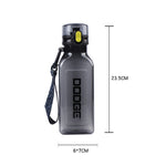 DOOGE 야외 여행 스포츠 물컵 학생용 휴대용 플라스틱 컵, 700ml