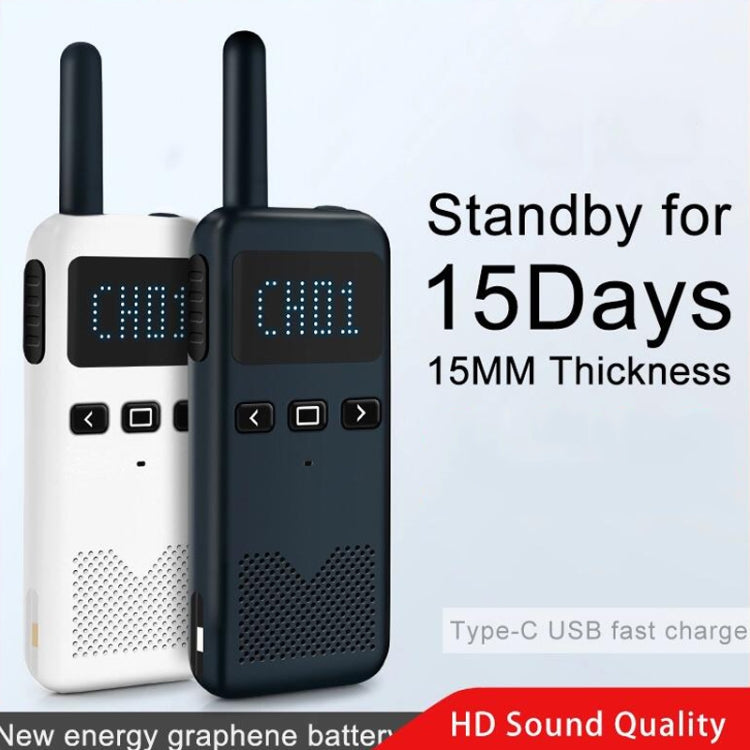 KSUN X-30 M2 야외용 휴대용 미니 워키토키 색상 랜덤 발송