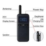 KSUN X-30 M2 야외용 휴대용 미니 워키토키 색상 랜덤 발송