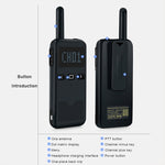 KSUN X-30 M2 야외용 휴대용 미니 워키토키 색상 랜덤 발송