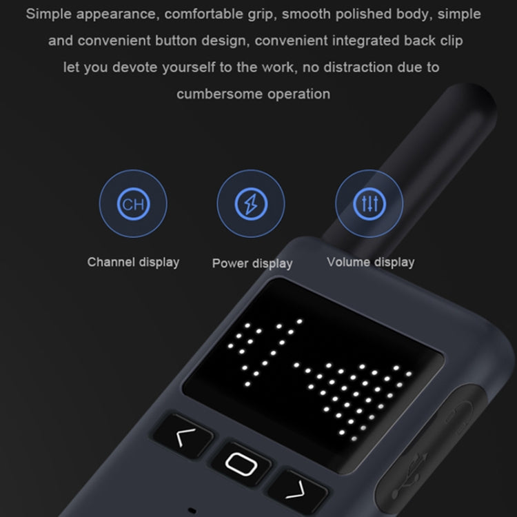 KSUN X-30 M2 야외용 휴대용 미니 워키토키 색상 랜덤 발송