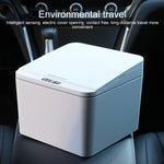 EXPED SMART 데스크탑 스마트 유도 전기 보관함 자동차 쓰레기통, 4L 배터리 버전 (화이트), 4L 충전 버전 (화이트), 4L 배터리 버전 (그레이), 4L 충전 버전 (그레이), 6L 배터리 버전 (화이트), 6L 충전 버전 (화이트)
