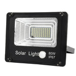 야외 태양광 투광등 리모컨 센서 방수 벽등, 50W, 80W, 120W, 150W