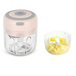 ZM-14 가정용 미니 무선 전기 마늘 다지기, 흰색 100ml, 녹색 100ml, 분홍 100ml, 하이컵 흰색 250ml, 하이컵 녹색 250ml, 하이컵 분홍 250ml, 흰색 유리 300ml, 녹색 유리 300ml, 분홍 유리 300ml, 흰색 하이컵 250ml + 소컵 100ml
