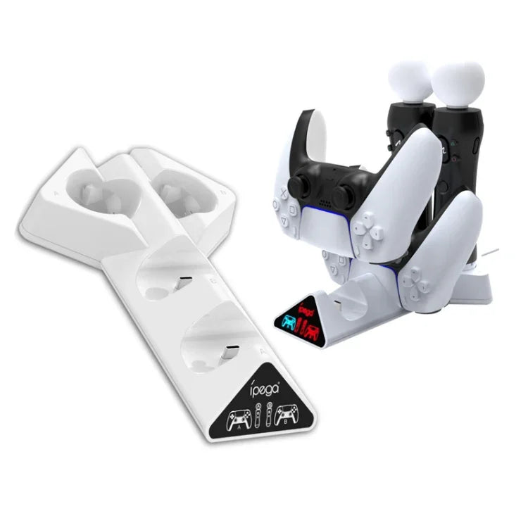 Ipega PG-P5011 삼각형 비스트 충전기 핸들 충전기 PS5 / PS MOVE용, PG-P5011