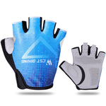 WEST BIKING YP0211215 라이딩 장갑 여름 하프 핑거 통기성 야외 사이클링 장갑, M, L, XL, XXL