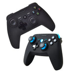 CX-X1 2.4GHz + 블루투스 4.0 무선 게임 컨트롤러 핸들 안드로이드 / iOS / PC / PS3용, 싱글 핸들 (블루), 핸들 + 브래킷 (블루), 핸들 + 브래킷 + 리시버 (블루)