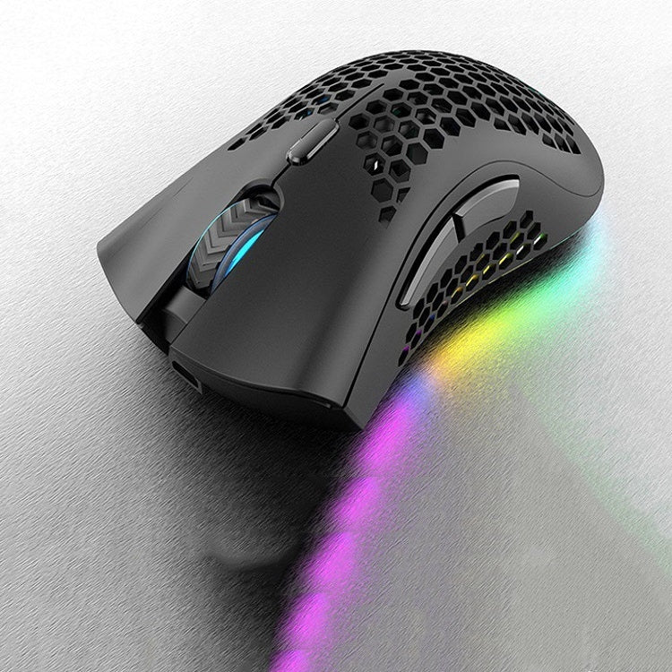K-Snake BM600 1600 DPI 7키 홀로우 경량 무선 충전 RGB 컬러풀 게이밍 마우스, 무선 BM600 블랙, 무선 BM600 화이트, 무선 BM600 핑크, 무선 BM600 시안