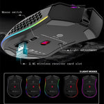 K-Snake BM600 1600 DPI 7키 홀로우 경량 무선 충전 RGB 컬러풀 게이밍 마우스, 무선 BM600 블랙, 무선 BM600 화이트, 무선 BM600 핑크, 무선 BM600 시안
