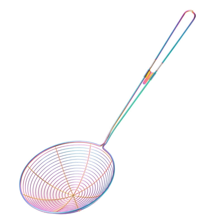 스테인리스 채반 국수 숟가락 기름 거름 숟가락, 다채로운, 36.5x13.5cm(은색), 36.5x13.5cm(금색), 36.5x13.5cm(로즈 골드)