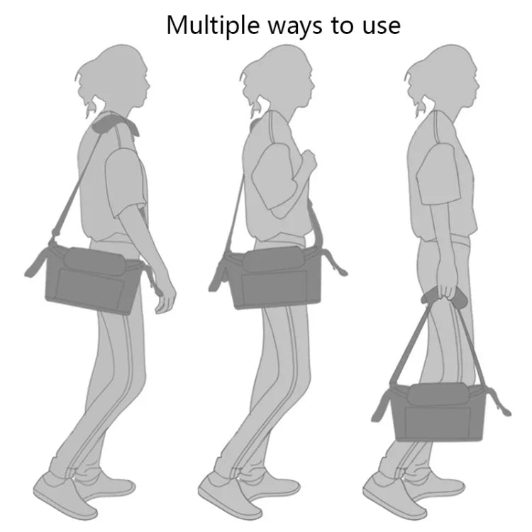 유모차 수납 걸이 가방 다기능 대용량 유모차 가방, 린넨 그레이, 린넨 블랙, 린넨 파우더, 린넨 퍼플, 린넨 그린, 린넨 블루